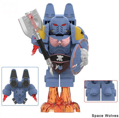 PREVENTE ♥️♥️MINIFIGURE WARHAMMER 40K UNIVERS: SPACE WOLFES ♥️♥️custom Disponibilité début Novembre 2025
