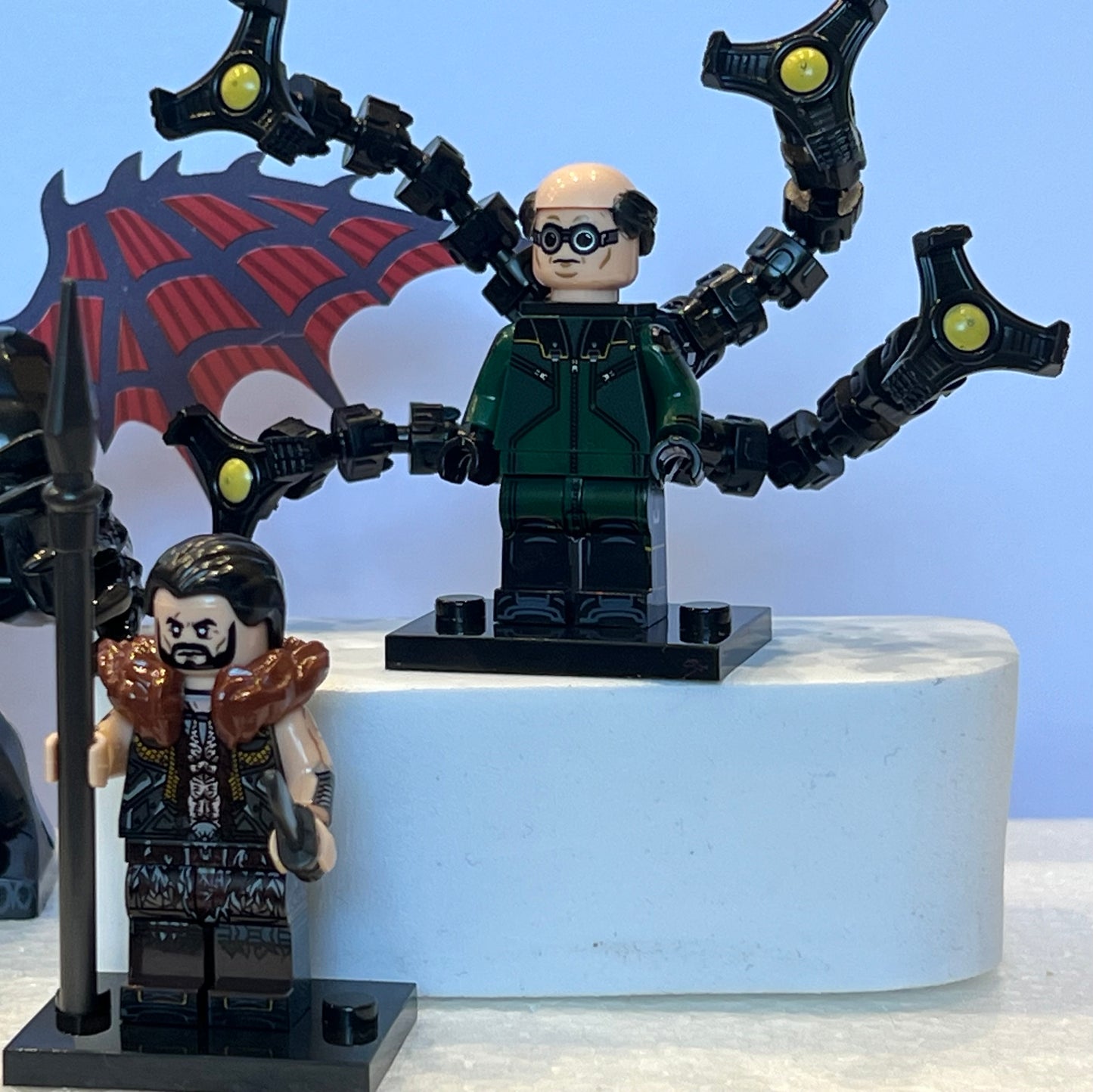 BIG MINIFIGURE VENOM WITH WINGS (Spiderman 2 game) custom