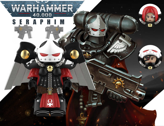 PREVENTE ⭐️⭐️⭐️MINIFIGURE WARHAMMER 40K UNIVERS: SÉRAPHIN ⭐️⭐️⭐️ custom Disponibilité fin janvier 2026