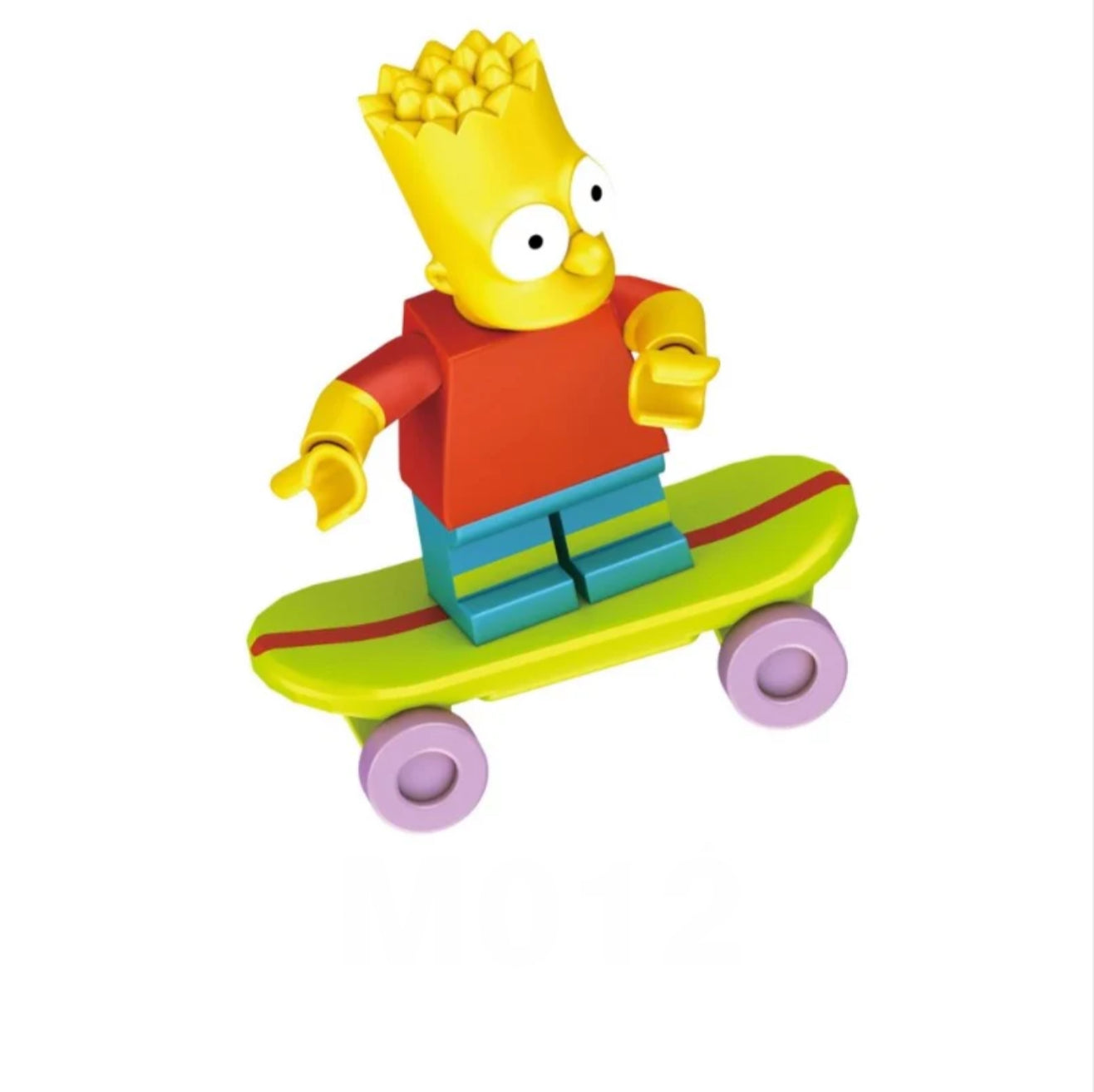 MINIFIGURE THE SIMPSON UNIVERS : BART SIMPSON custom