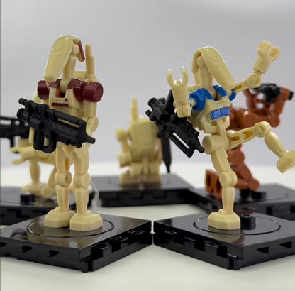 ⭐️ TOP ZEDBRICK 2026 ⭐️MINIFIGURE STAR WARS UNIVERS: BATTLE DROID SECURITY DROID (new model) ⭐️⭐️Custom