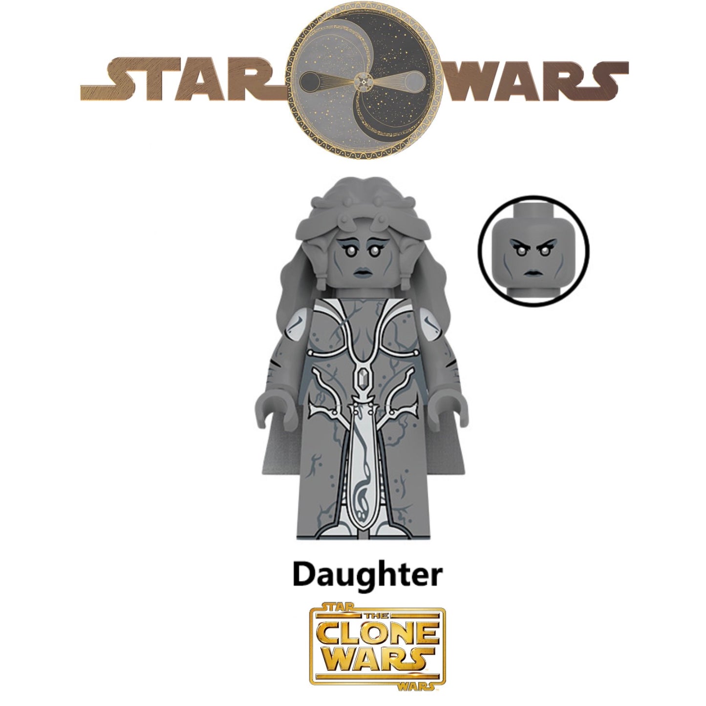 PREVENTE⭐️⭐️⭐️MINIFIGURE STAR WARS UNIVERS: DAUGHTER ⭐️⭐️⭐️Custom Disponibilité fin juillet 2026