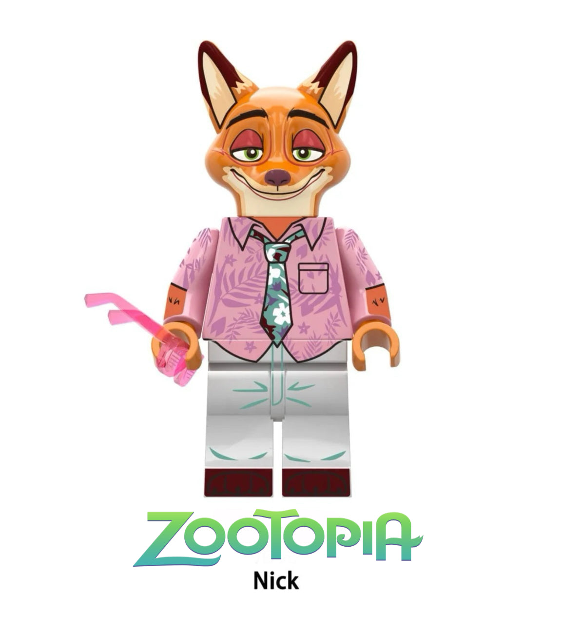 ⭐️ ⭐️ DISNEY MINIFIGURE ZOOTOPIA UNIVERS: NICK ⭐️ ⭐️ custom