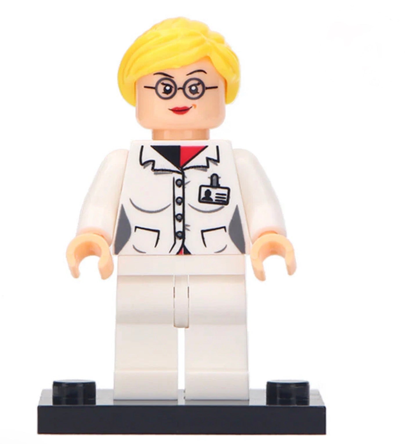 MINIFIGURE DC UNIVERS : HARLEY QUINN custom (Rare 2018 DERNIÈRE PIÈCE)