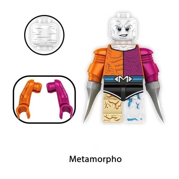 PREVENTE MINIFIGURE DC UNIVERS(SUPERMAN LEGACY): METAMORPHO custom Disponibilité Juin 2025