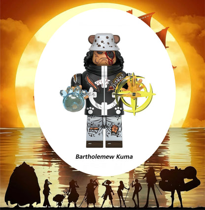 PREVENTE♥️♥️MINIFIGURE ONE PEACE: BARTHOLEMEW KUMA ♥️♥️custom Disponibilité fin Décembre 2024