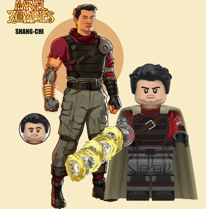 PREVENTE MINIFIGURE MARVEL UNIVERS : SHANGHAI CHI MARVEL ZOMBIE custom Disponibilité fin Novembre 2025