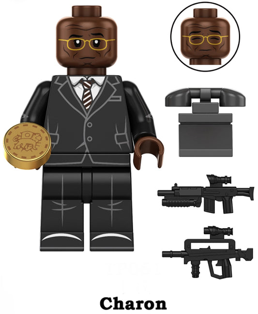 MINIFIGURE JOHN WICK UNIVERS: CHARON custom