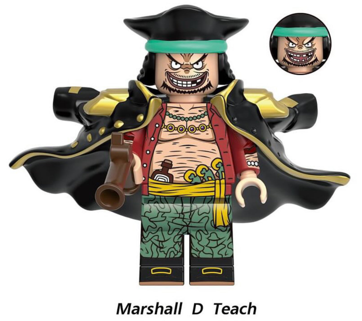 MINIFIGURE MARSHALL D TEACH custom