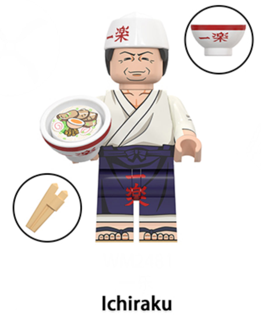 MINIFIGURE ICHIRAKU RAMEN custom