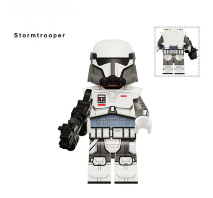 ❤️❤️❤️MINIFIGURE STAR WARS UNIVERS: STORMTROOPER BESKAR ARMUR ❤️❤️❤️custom