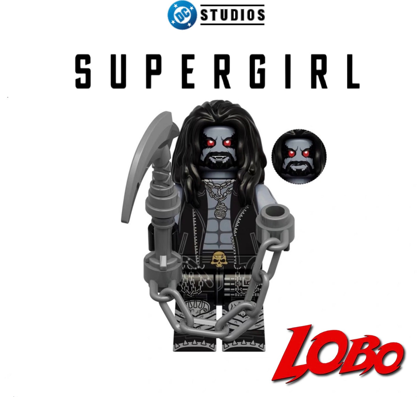 PREVENTE MINIFIGURE DC UNIVERS: LOBO Custom Disponibilité fin septembre 2026