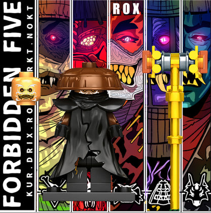 PREVENTE♥️♥️♥️MINIFIGURE NINJAGO UNIVERS: ROX FORBIDDEN FIVE ♥️♥️♥️CUSTOM DISPONIBILITÉ FIN SEPTEMBRE 2025