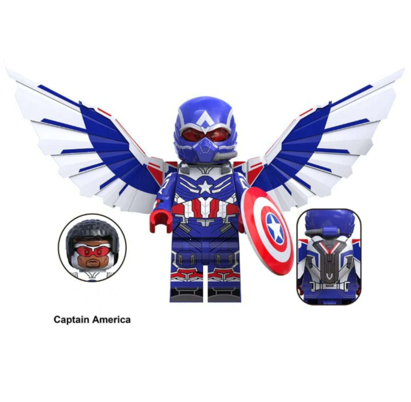PREVENTE MINIFIGURE MARVEL UNIVERS: NEW CAPTAIN AMERICA custom Disponibilité fin octobre 2025