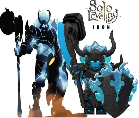 PREVENTE MINIFIGURE SOLO LEVELING UNIVERS: IRON custom Disponibilité fin octobre 2025