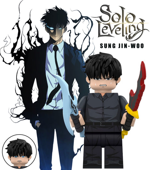 PREVENTE MINIFIGURE SOLO LEVELING UNIVERS: SUNG JIN-WOO custom Disponibilité fin octobre 2025