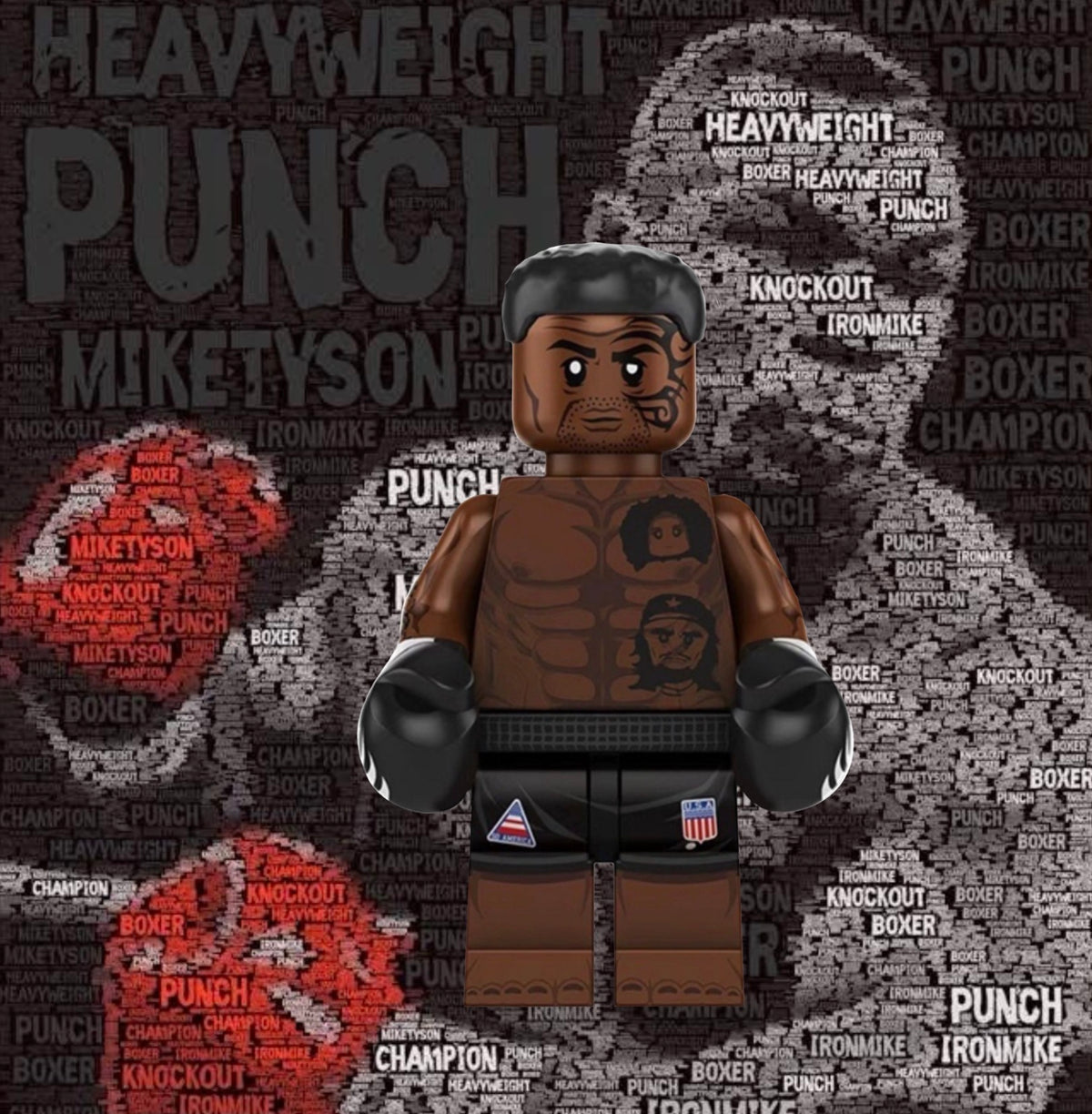 PREVENTE MINIFIGURE CÉLÉBRITÉS UNIVERS: MIKE TYSON Custom Disponibilité fin septembre 2026