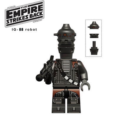 PREVENTE ♥️♥️MINIFIGURE STAR WARS UNIVERS: IG-88 ♥️♥️Custom Disponibilité fin août 2026