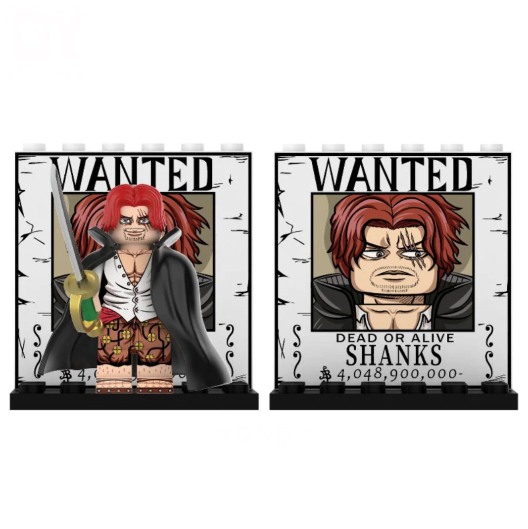 MINIFIGURE ONE PEACE UNIVERS: SHANKS custom