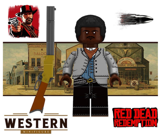 ⭐️⭐️⭐️MINIFIGURE RED DEAD REDEMPTION UNIVERS: Lenny Summers ⭐️⭐️⭐️Custom
