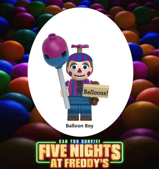 MINIFIGURE HORREUR UNIVERS: BALLON BOY "FIVE NIGHTS AT FREDDY’S"CUSTOM