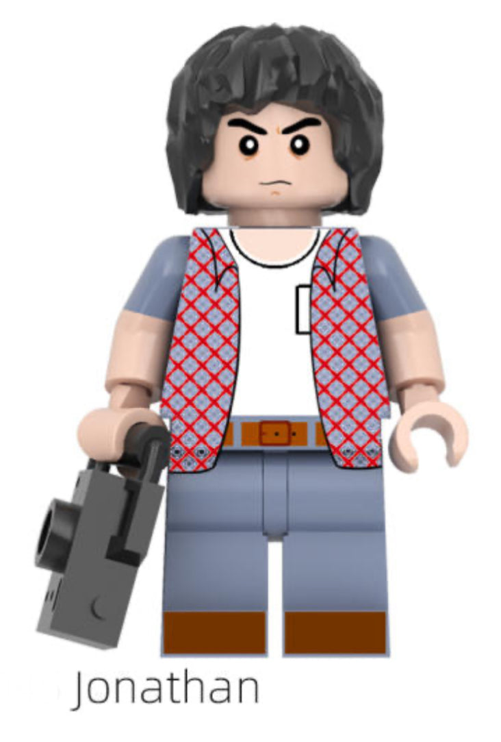 MINIFIGURE STRANGER THINGS: JONATHAN Custom