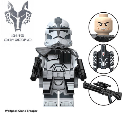 PREVENTE MINIFIGURE STAR WARS UNIVERS: 104th WOLFPACK CLONE TROOPER Custom Disponibilité mi-juin 2026
