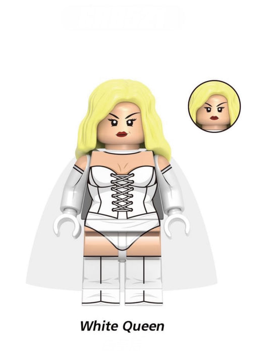 MINIFIGURE WHITE QUEEN custom