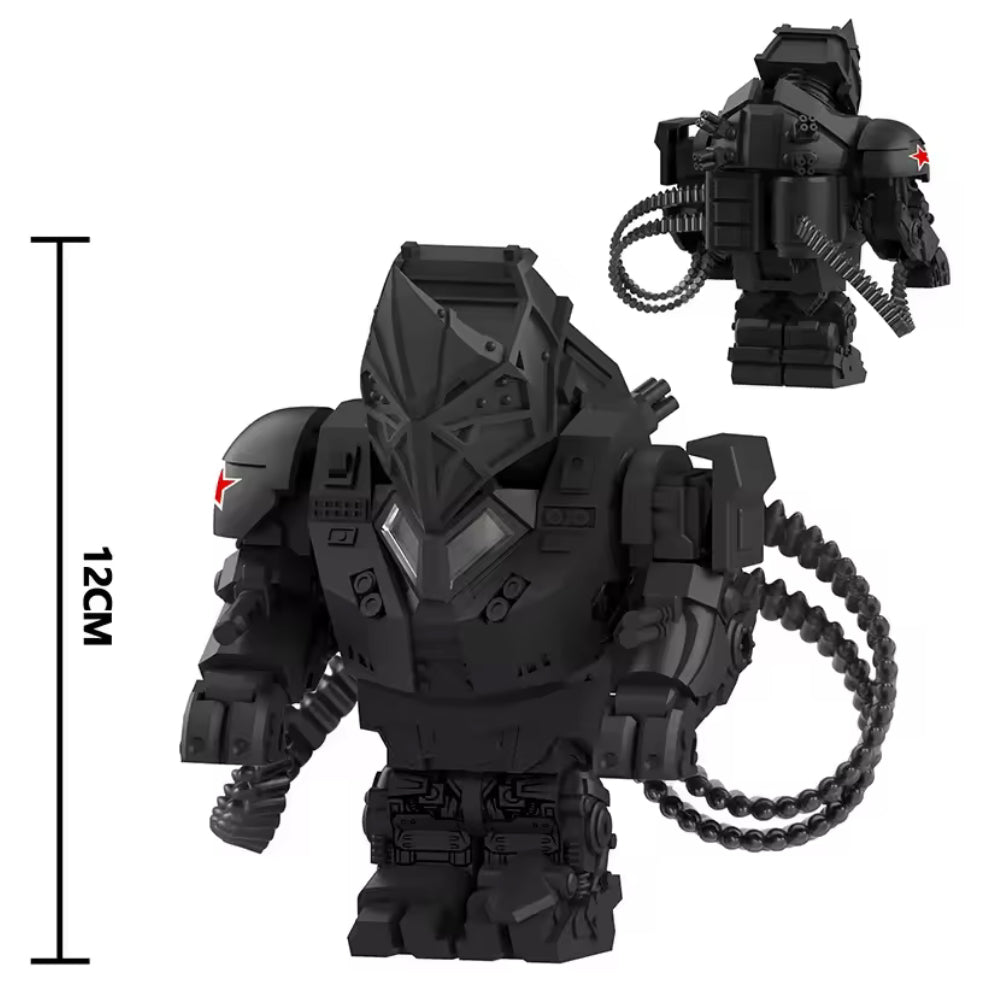 PREVENTE ♥️♥️♥️TOP ZEDBRICK 2025 ♥️♥️♥️BIG MINIFIGURE MARVEL UNIVERS: RHINO ♥️♥️♥️custom Disponibilité fin mai 2025