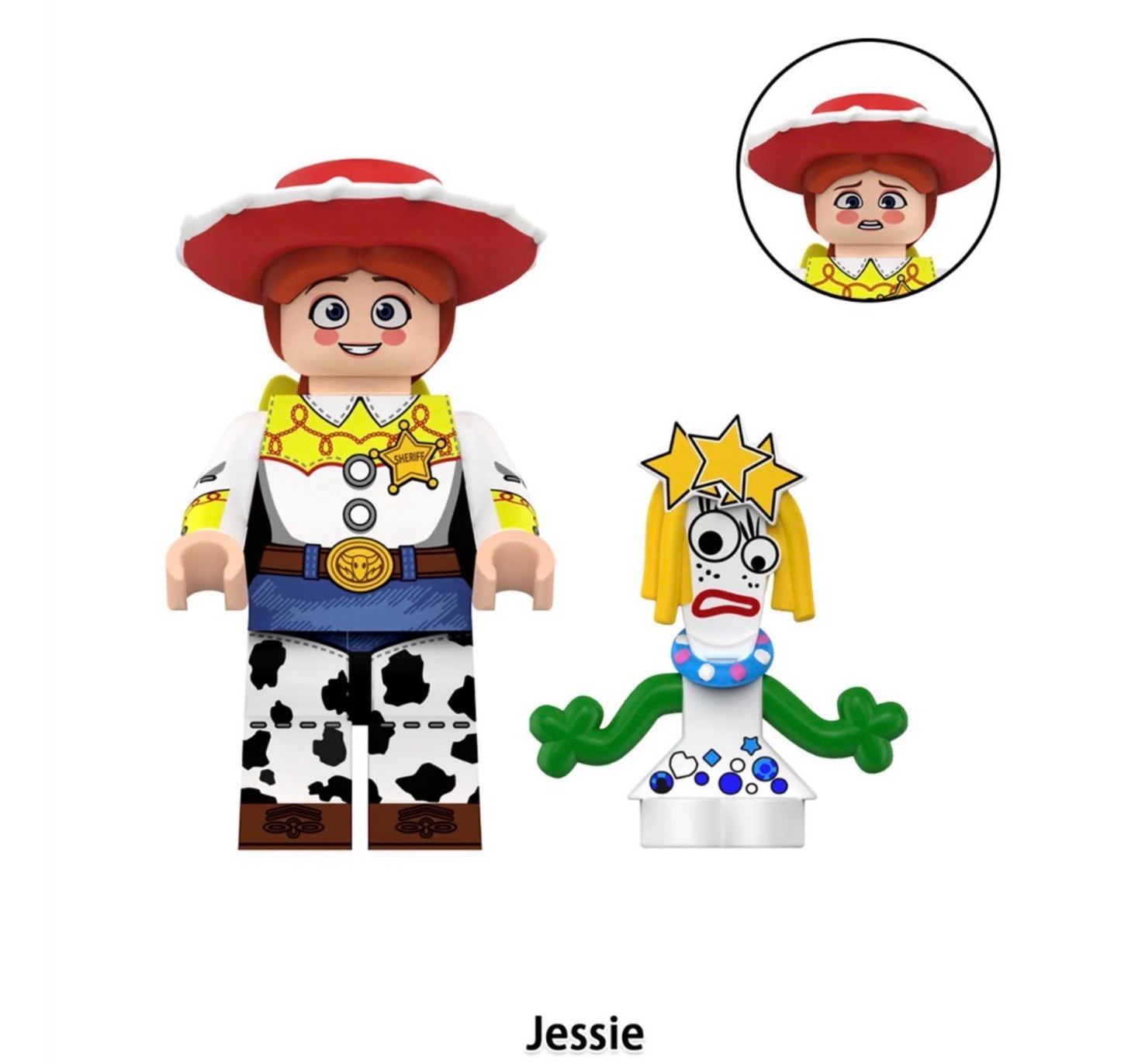 PREVENTE MINIFIGURE DISNEY TOY STORY UNIVERS: JESSIE CUSTOM Disponibilité mi-septembre 2026