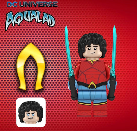 PREVENTE MINIFIGURE DC UNIVERS: AQUALAD Custom Disponibilité Octobre 2026