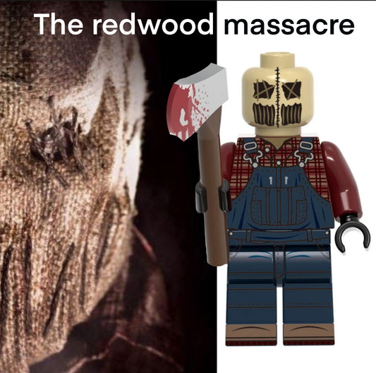 MINIFIGURE MOVIE/TV/HORREUR UNIVERS: THE REDWOOD MASSACRE custo