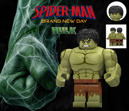 PREVENTE MINIFIGURE MARVEL UNIVERS (SPIDERMAN): HULK Custom Disponibilité mi-septembre 2026