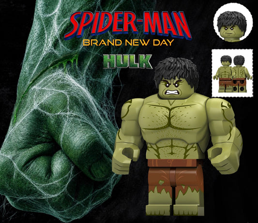 PREVENTE MINIFIGURE MARVEL UNIVERS (SPIDERMAN): HULK Custom Disponibilité mi-septembre 2026