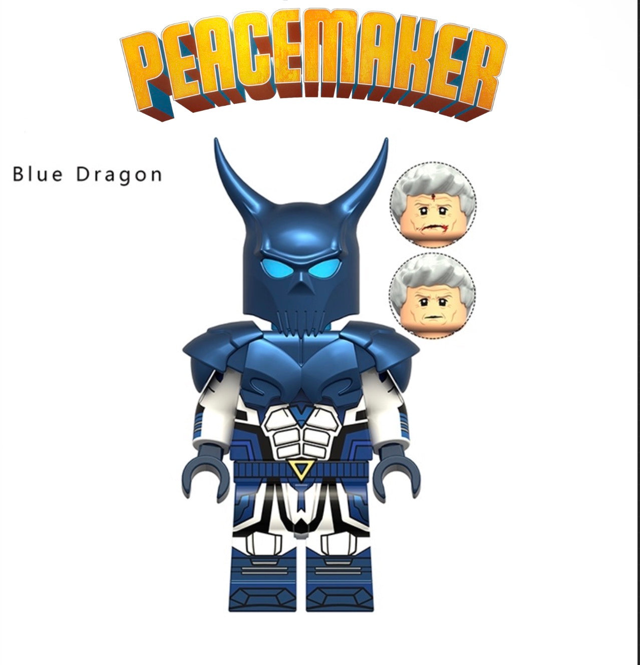 ⭐️⭐️⭐️MINIFIGURE DC UNIVERS : BLUE DRAGON (VERSION C)⭐️⭐️⭐️custom