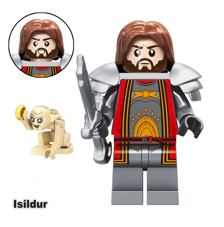 MINIFIGURE LORD OF THE RING/HOBBIT UNIVERS: ISILDUR CUSTOM