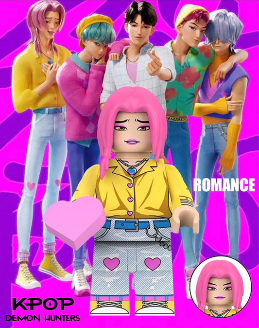 ♥️♥️♥️MINIFIGURE K-POP DÉMON HUNTER UNIVERS : ROMANCE ♥️♥️♥️custom