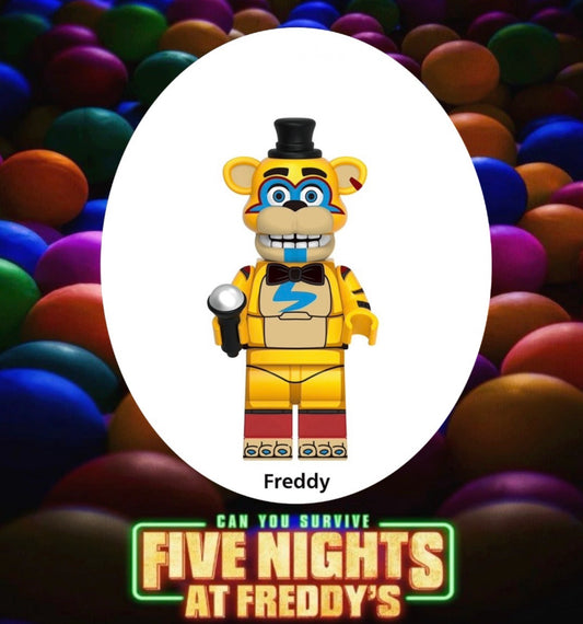 MINIFIGURE HORREUR UNIVERS: FREDDY "FIVE NIGHTS AT FREDDY’S"CUSTOM