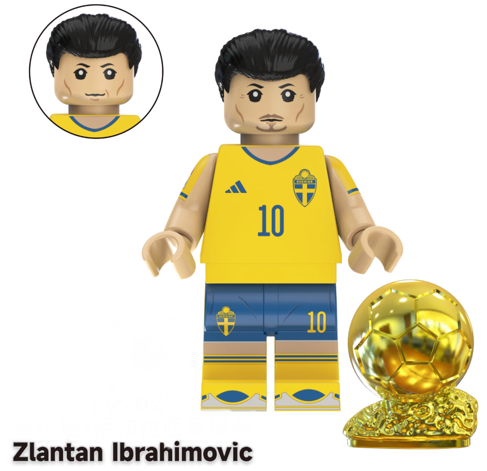 MINIFIGURE FOOTBALL UNIVERS ⚽️: ZLANTAN IBRAHIMOVIC  custom