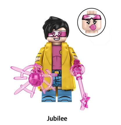 ⭐️⭐️MINIFIGURE MARVEL UNIVERS: JUBILEE ⭐️⭐️custom