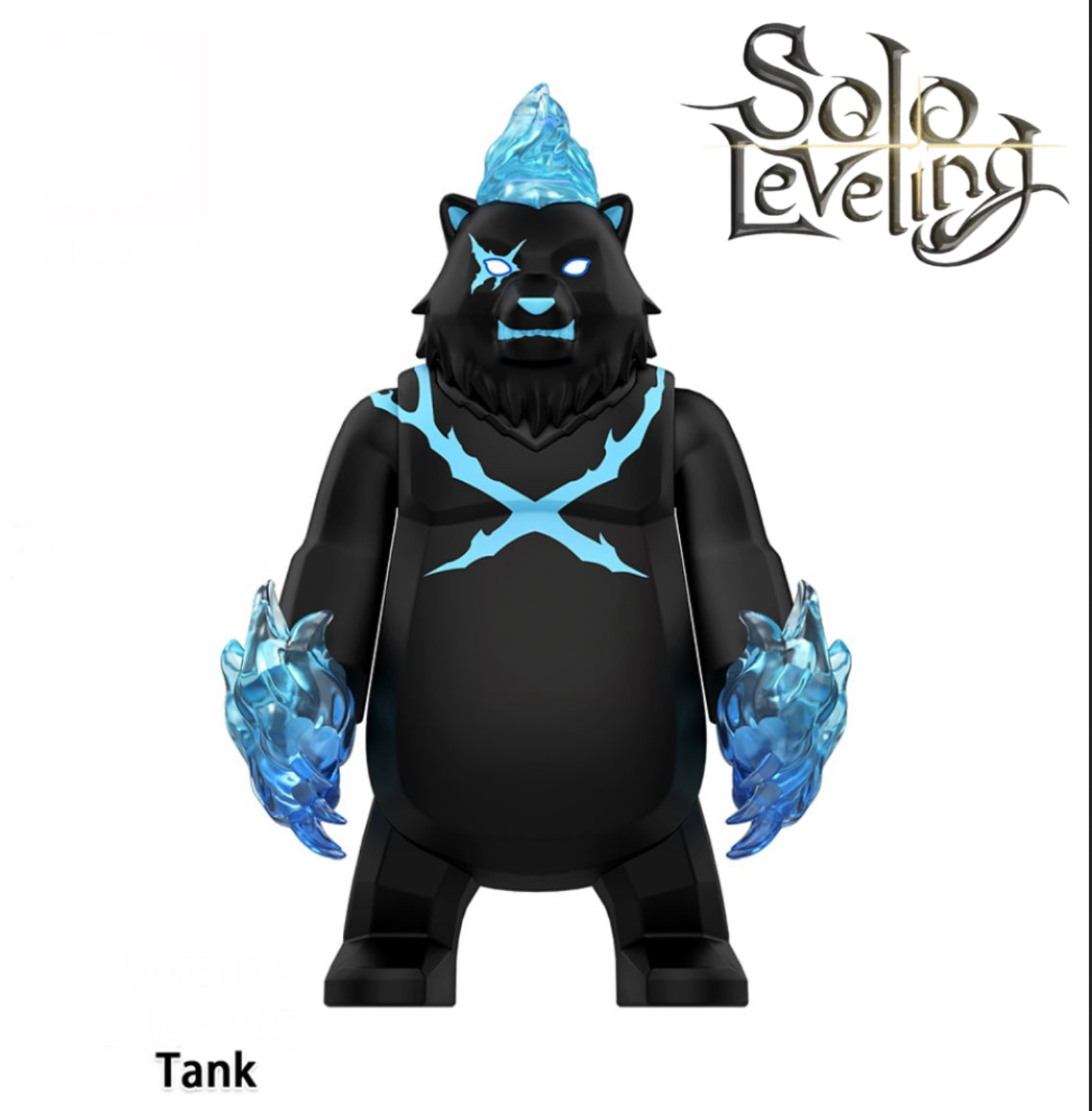 PREVENTE MINIFIGURE SOLO LEVELING UNIVERS: TANK custom Disponibilité fin octobre 2025