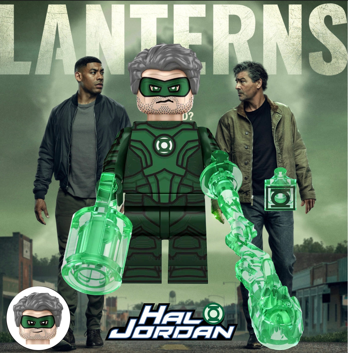 PREVENTE MINIFIGURE DC COMICS UNIVERS: HAL JORDAN (GREEN LANTERN) Custom Disponibilité fin novembre 2026