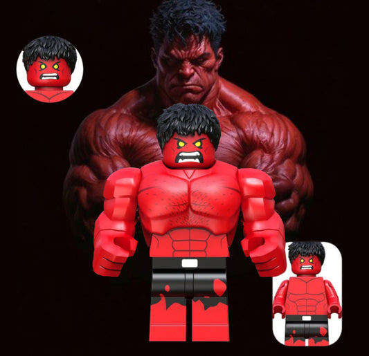 PREVENTE MINIFIGURE MARVEL UNIVERS: RED HULK custom Disponibilité fin octobre 2025