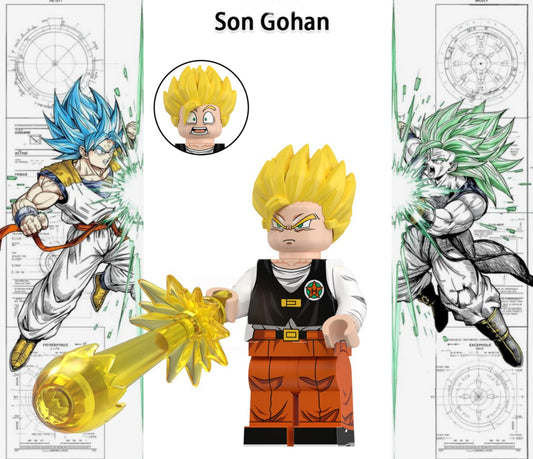 PREVENTE MINIFIGURE DRAGON BALL Z UNIVERS: SON GOHAN Custom Disponibilité fin septembre 2025