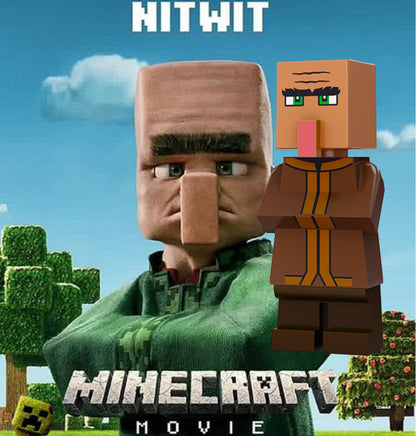 PREVENTE MINIFIGURE MINECRAFT UNIVERS : VILLAGER custom Disponibilité fin Novembre 2025