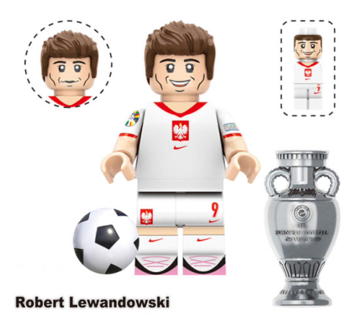 MINIFIGURE FOOTBALL UNIVERS ⚽️: ROBERT LEWANDOWSKI custom