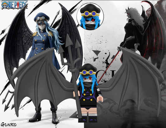 ⭐️⭐️⭐️MINIFIGURE ONE PEACE UNIVERS: GUNKO ⭐️⭐️⭐️custom DISPONIBILITÉ DÉCEMBRE 2026