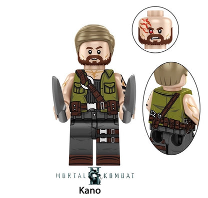 MINIFIGURE MORTAL COMBAT UNIVERS: KANO custom