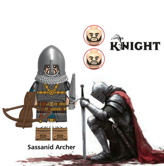 PREVENTE MINIFIGURE MÉDIÉVALE UNIVERS: SASSANID ARCHER Custom Disponibilité mi-décembre 2025