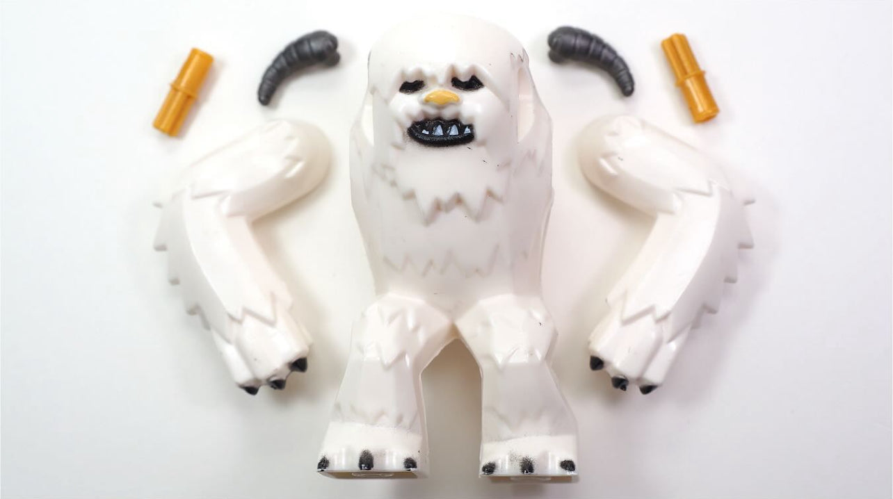 PREVENTE♥️♥️♥️ BIG MINIFIGURE STAR WARS UNIVERS : WAMPA ♥️♥️♥️ custom Disponibilité Juin 2025